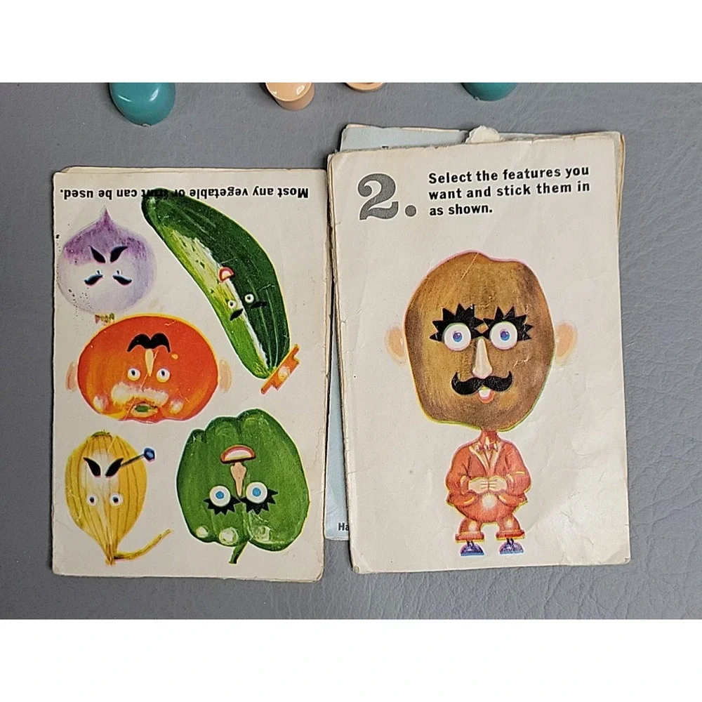 Vintage Mr. Potato Head Katie Carrot Pete Pepper Oscar Orange Vegetables